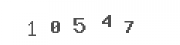 Please type these squiggly numbers