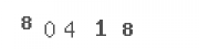 Please type these squiggly numbers