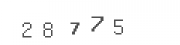 Please type these squiggly numbers