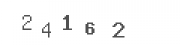 Please type these squiggly numbers