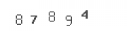 Please type these squiggly numbers