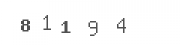 Please type these squiggly numbers