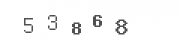 Please type these squiggly numbers